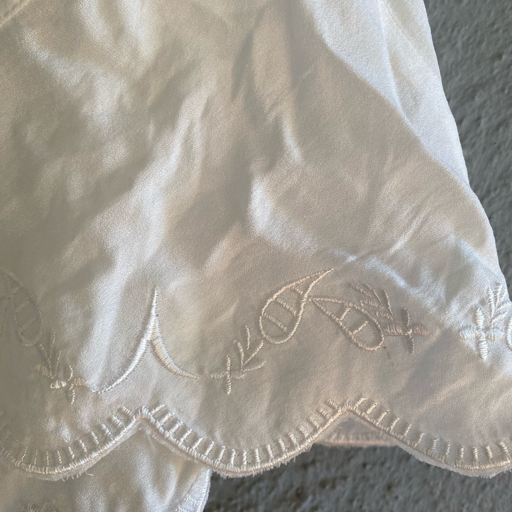 NWT MINK PINK Castaway Cami Eyelet Crop Top HP | White Medium - Picture 11 of 13